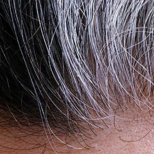 porque tenho cabelo grisalho