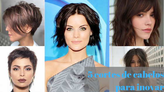 corte cabelo feminino curto 5 cortes