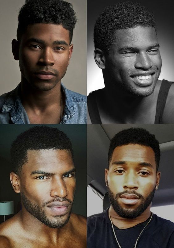 corte de cabelo masculino afro