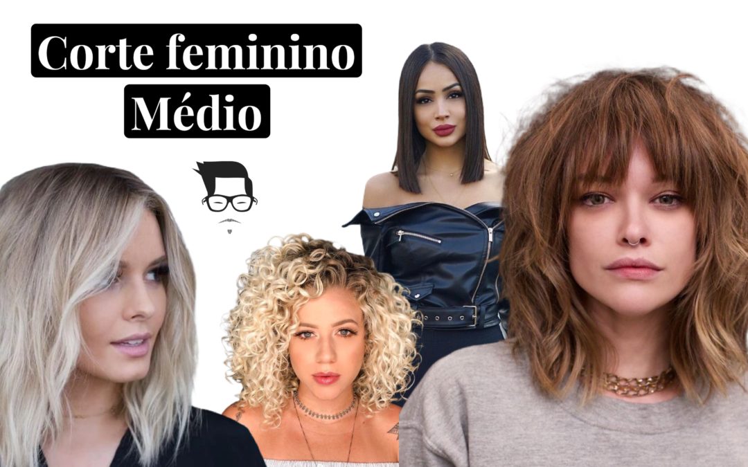Corte de cabelo feminino médio