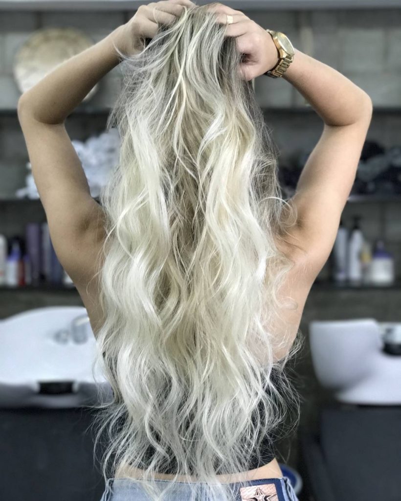 tons de cabelo - loiro manteiga