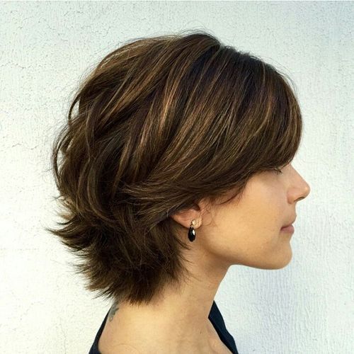 Corte de Cabelo em Camadas para Cabelo Grosso