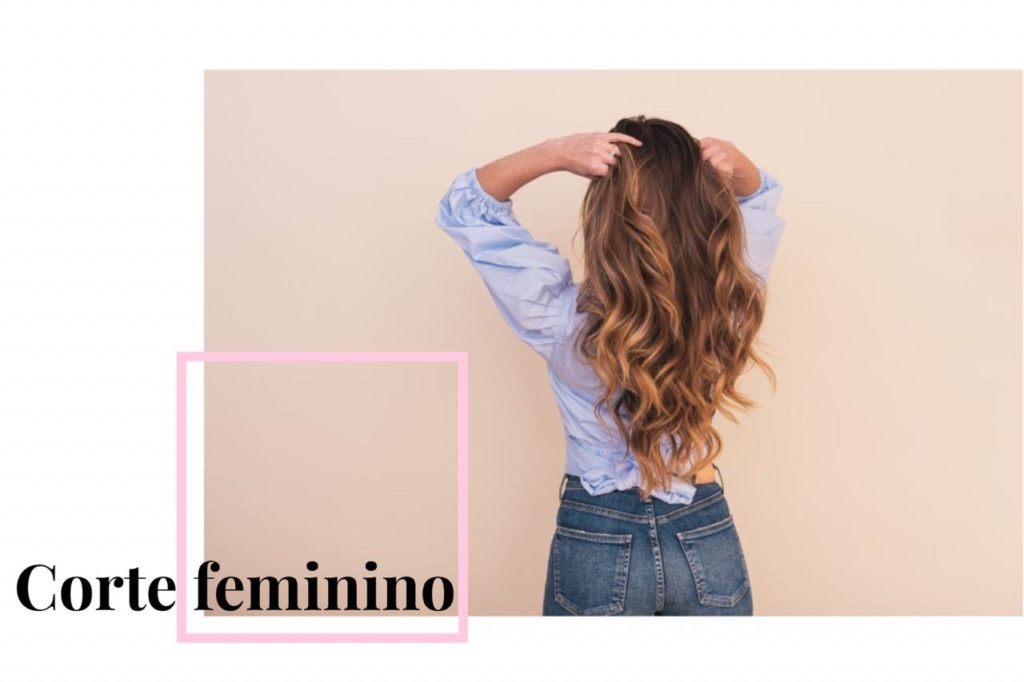 corte feminino longo