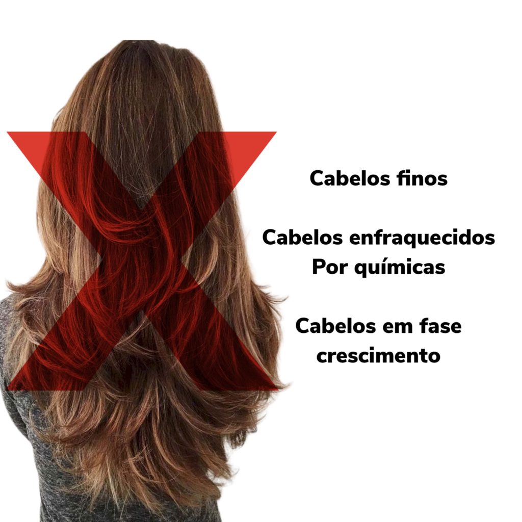 cabelo feminino longo repicado quem não deve fazer