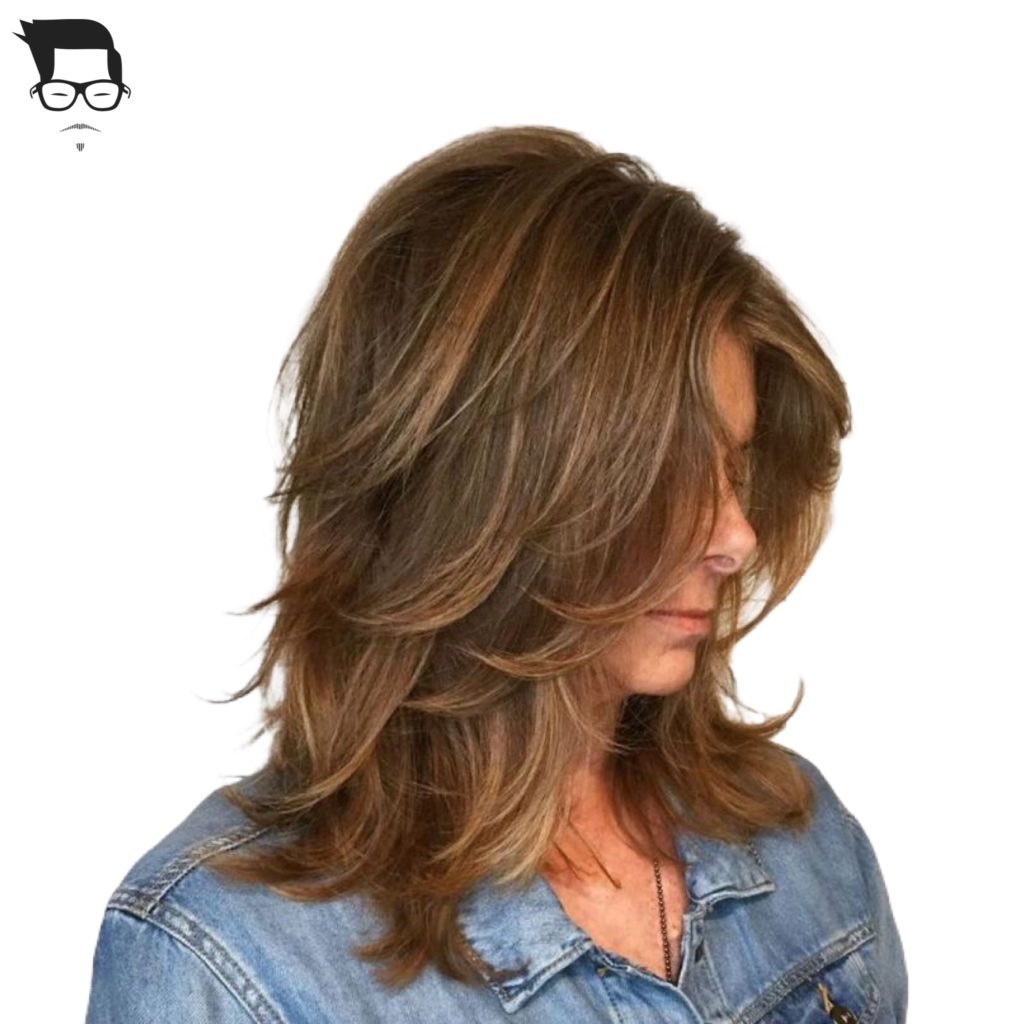 corte de cabelo feminino médio repicado