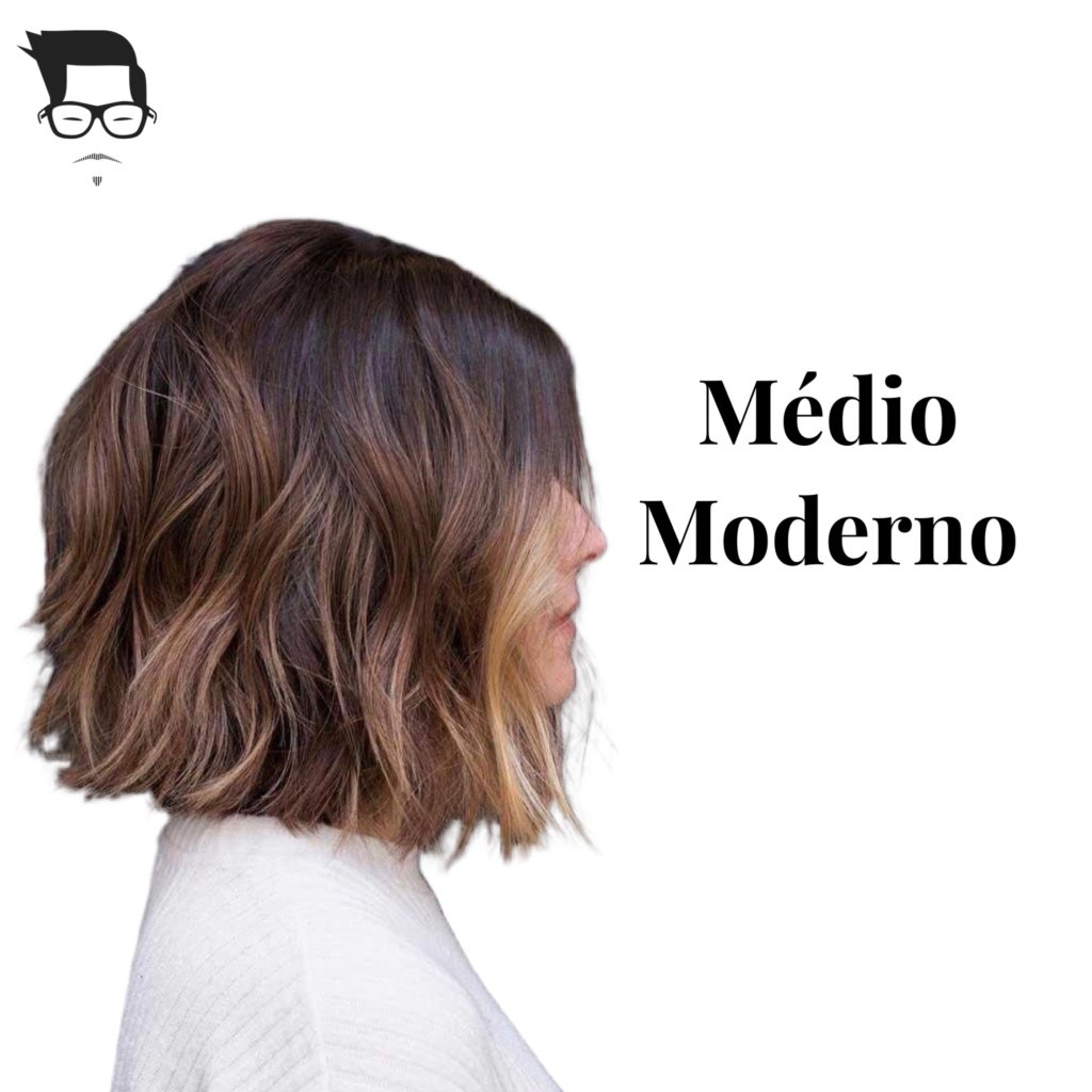 corte de cabelo  moderno
cabelo médio moderno

