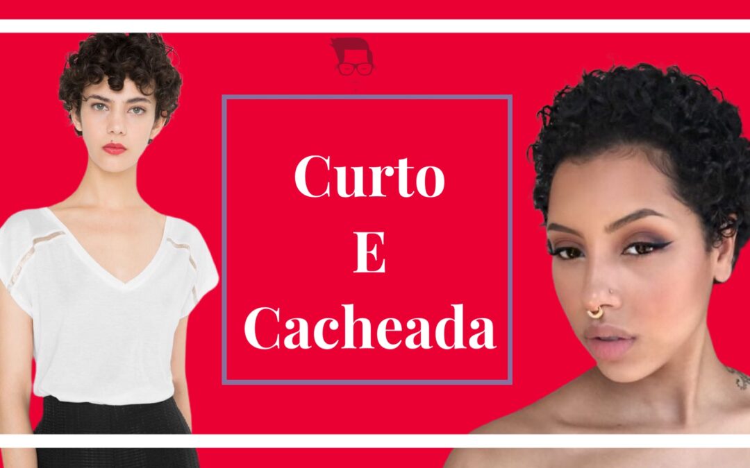 Corte de cabelo cacheado curto