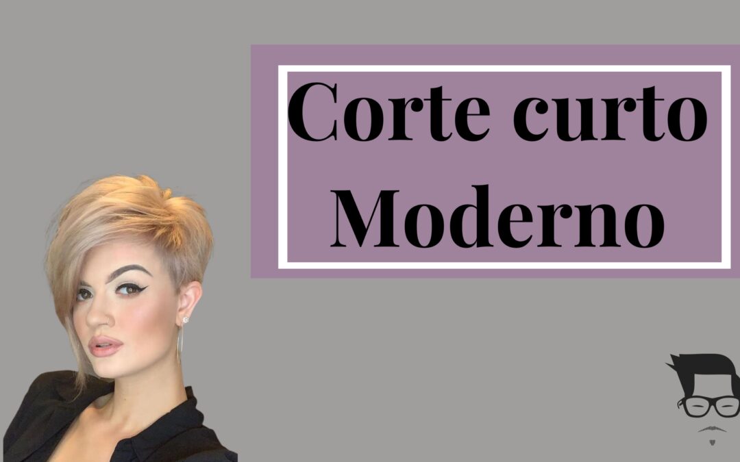 Corte de cabelo curto moderno